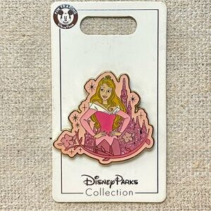 Disney Parks Princess Aurora Sparkle Castle Pin